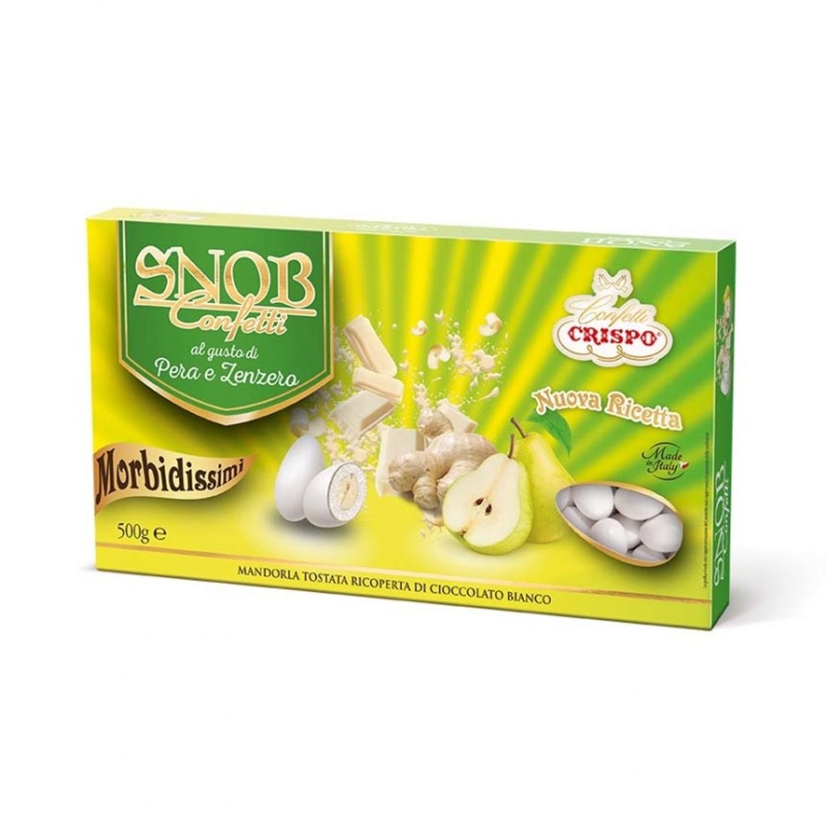 Crispo Confetti Snob Pera y Jengibre 500 Gr.
