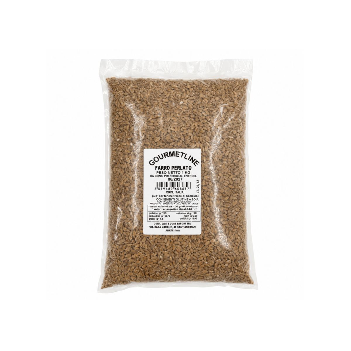 Gourmetline Italian Pearled Farro 1 kg
