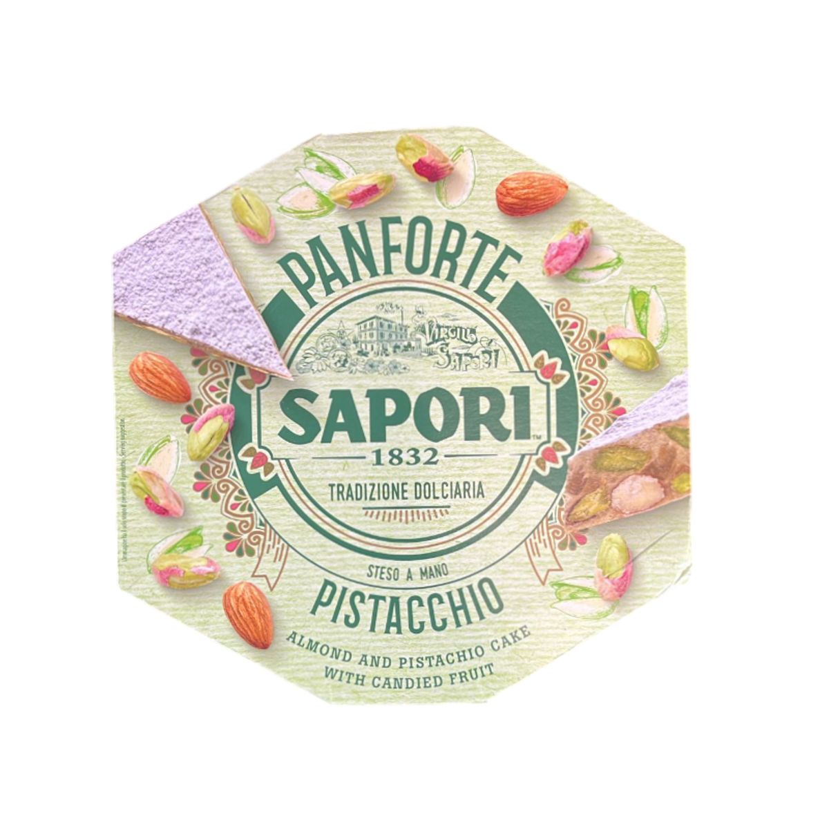 Sapori Panforte al Pistacchio 280 g 
