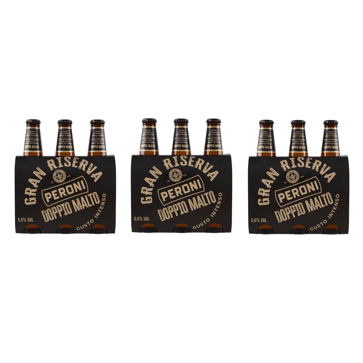Peroni Gran Riserva Bière Double Malt 3 x 33 cl
