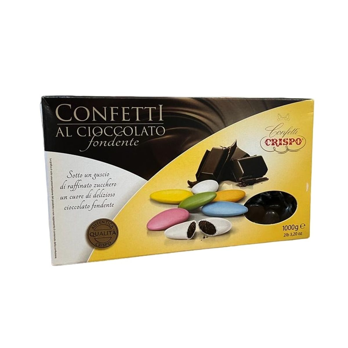 Crispo Confetti al Cioccolato Fondente nero 1 Kg.