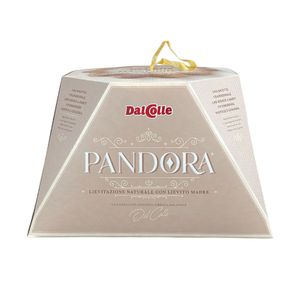 DalColle Pandora 750 g – Classic Soft Italian Pandoro Cake, Traditional Christmas Dessert with a Delicate Flavor
