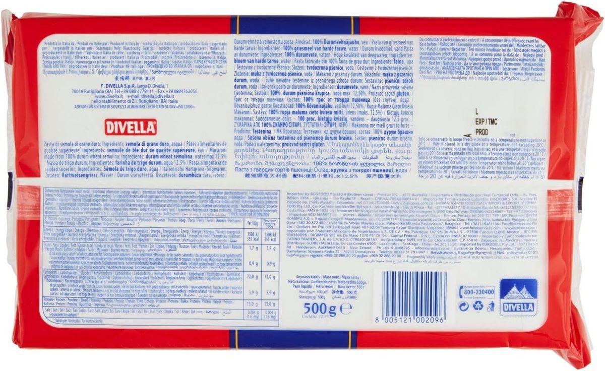 Divella conchiglioni 87/b 500 Gr.