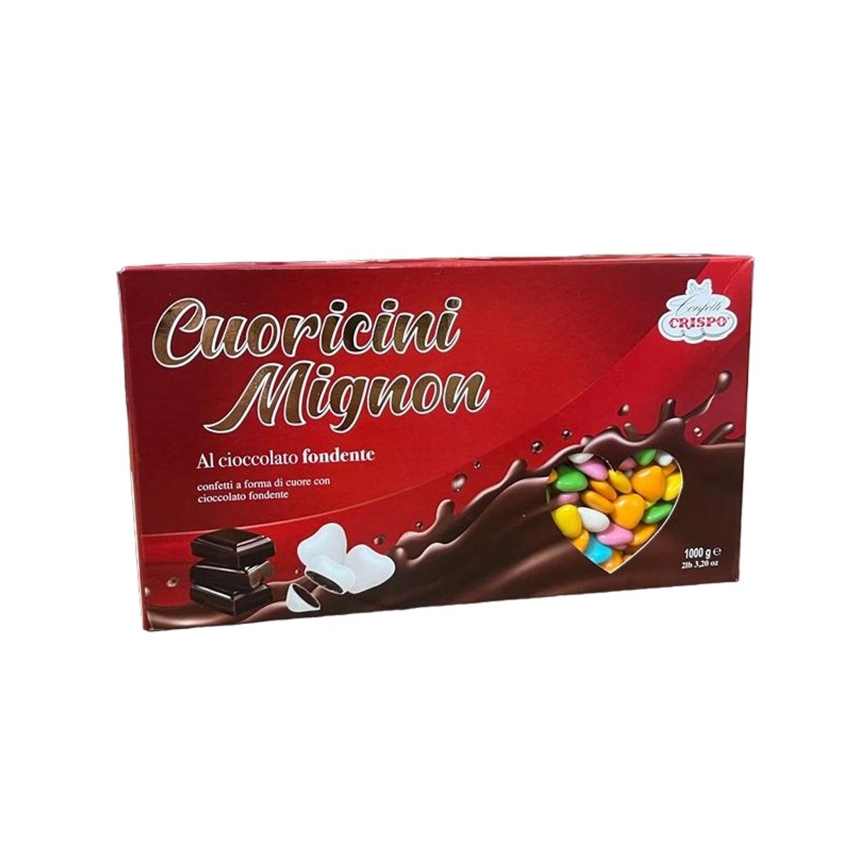 Crispo Confetti cuoricini Mignon colori assortiti 1 Kg.
