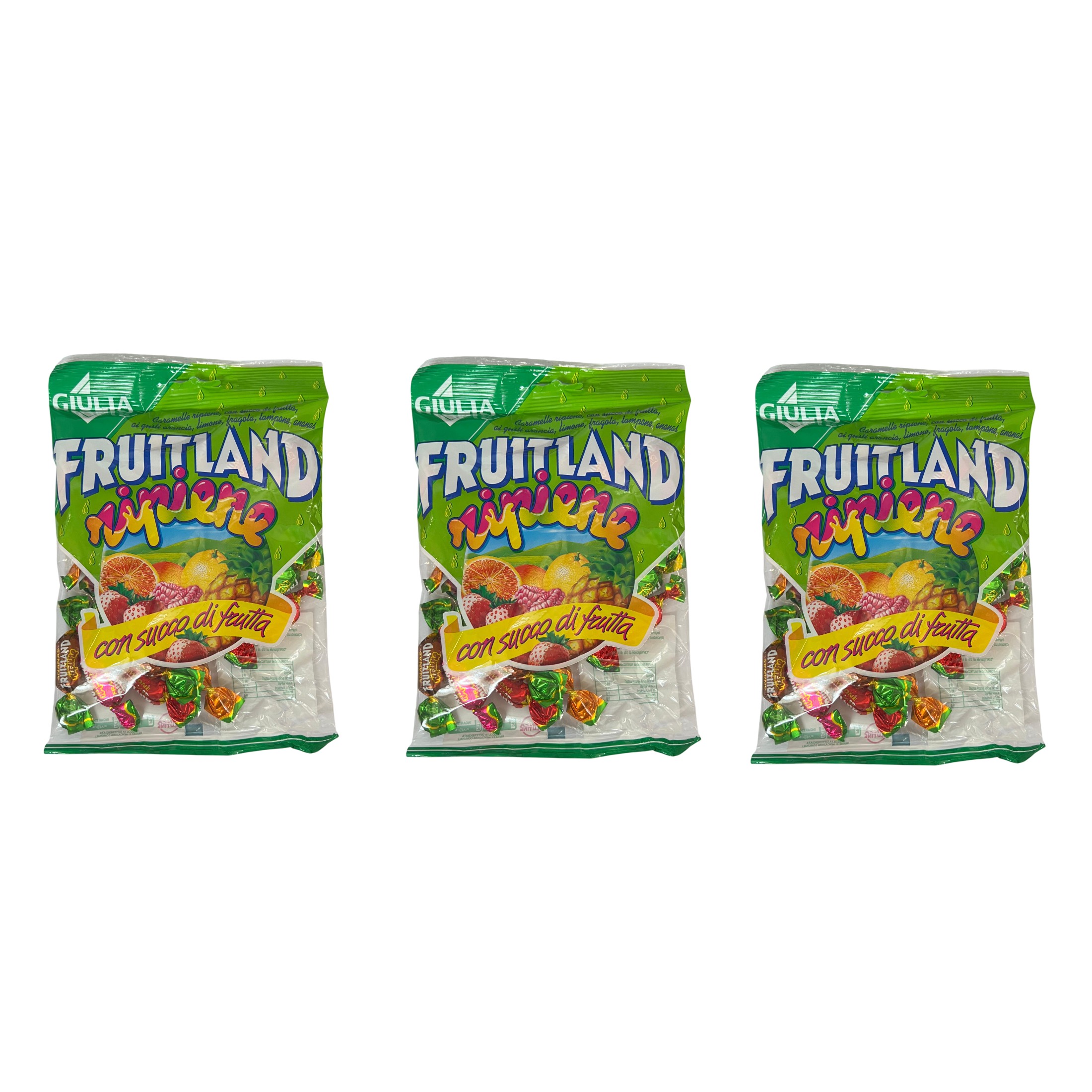 フルーツ・果実 Andalucia Fruitland Filled Candies La Giulia 200g – Assorted with Fruit