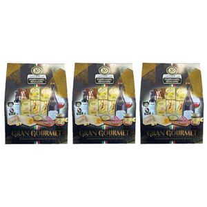 Le Cadeau Panier “Gran Gourmet” 9 Pièces – Spécialités Italiennes avec Parmigiano Reggiano Affiné 30 Mois_0