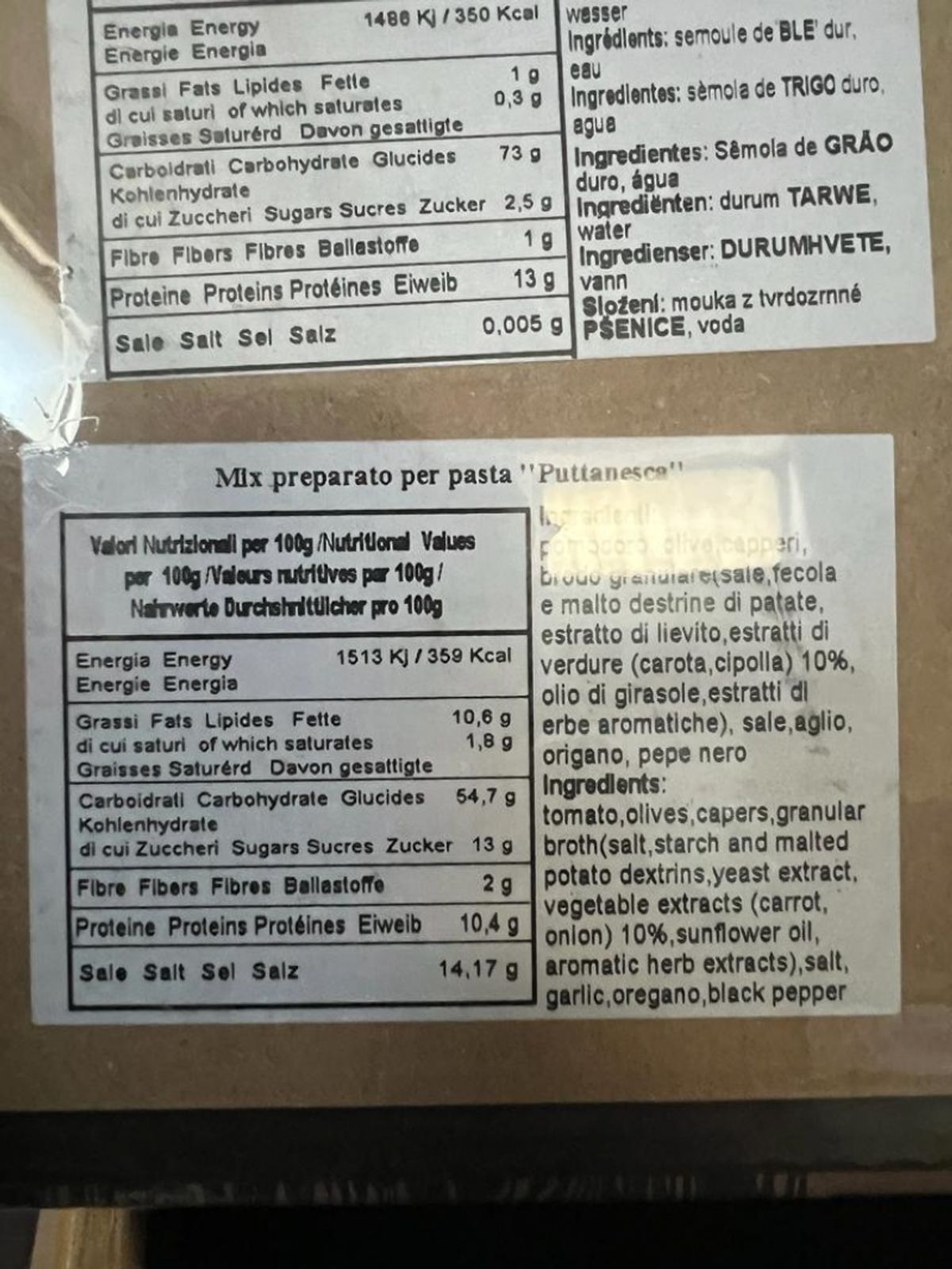 la Fabbrica della Pasta di Gragnano "800 style salad bowl, pasta and dressing gift box" Gragnano IGP pasta 
