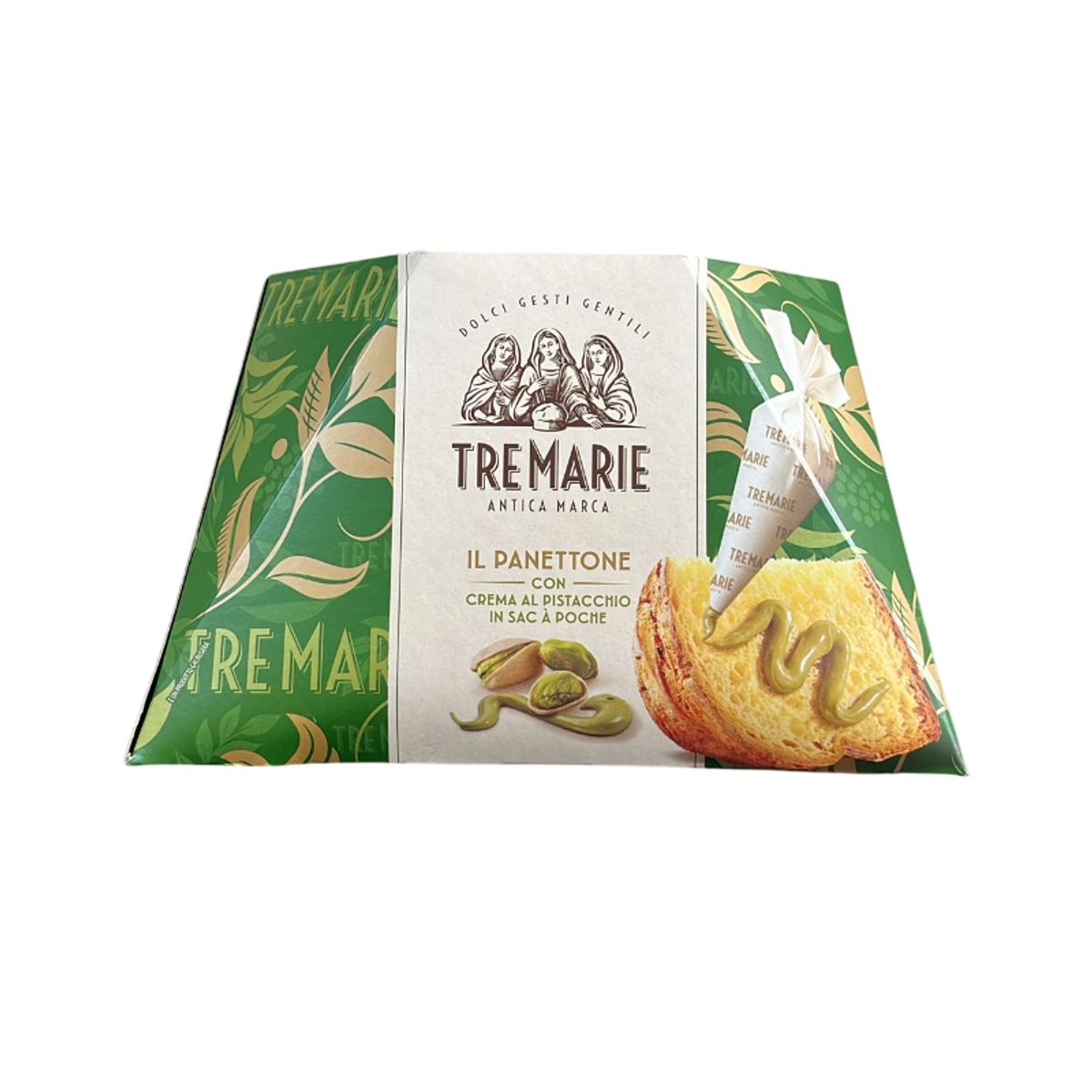 Tre Marie Panettone with Pistachio Cream in a Piping Bag 950g