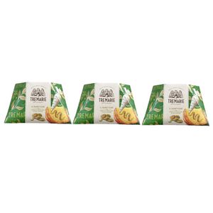 Tre Marie Panettone with Pistachio Cream in Piping Bag 950 g – Soft Italian Cake with Rich Pistachio Filling_0