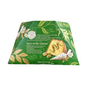 Tre Marie Panettone with Pistachio Cream in Piping Bag 950 g – Soft Italian Cake with Rich Pistachio Filling_1