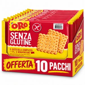 Oro Saiwa Glutenfreie Kekse 200 g_0