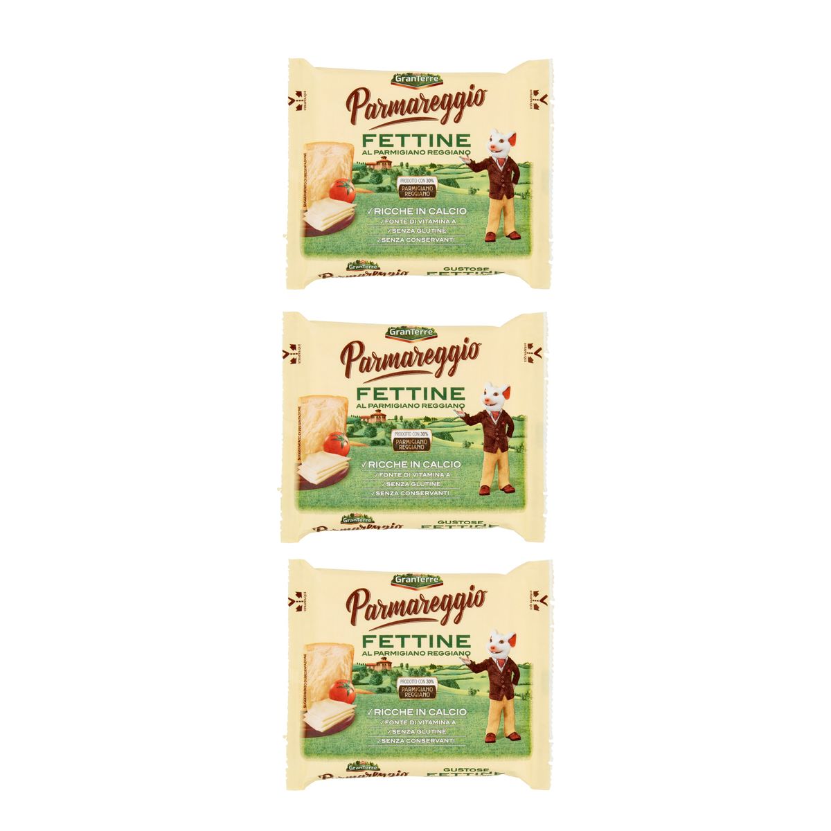 Tranches de Parmareggio au Parmigiano Reggiano 150 Gr.