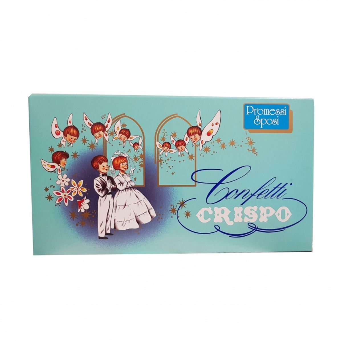 Peladillas crujientes para los novios, color celeste 1 kg.