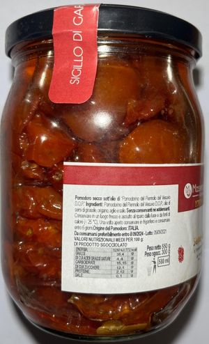 L'Oro del Vesuvio Semi-Dry Piennolo del Vesuvio cherry tomato D.O.P 550 Gr._1