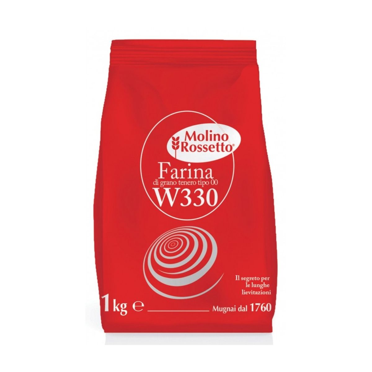 Harina de trigo blando Molino Rossetto tipo 00 W330 1 kg