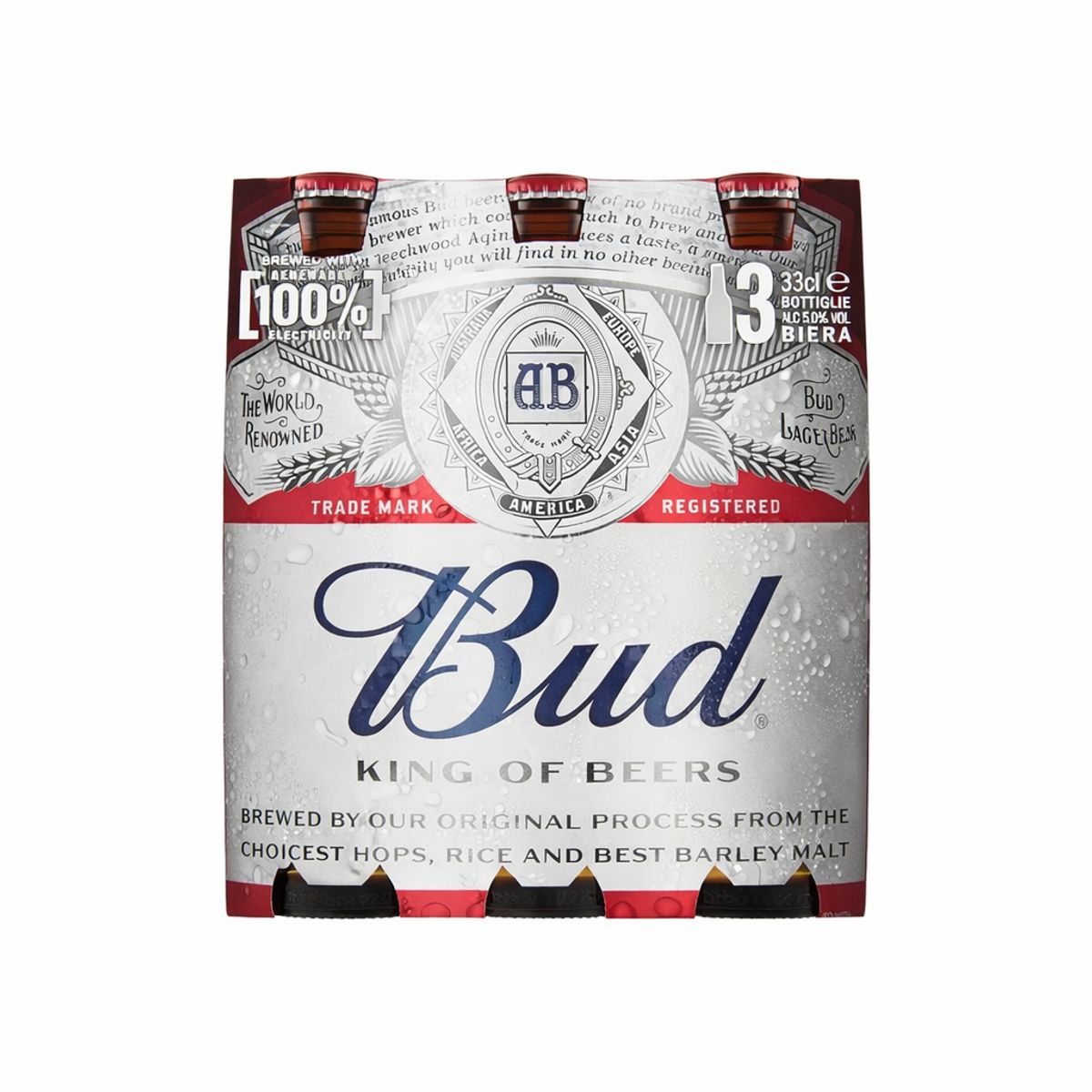 Bud Birra 3 x 33 cl