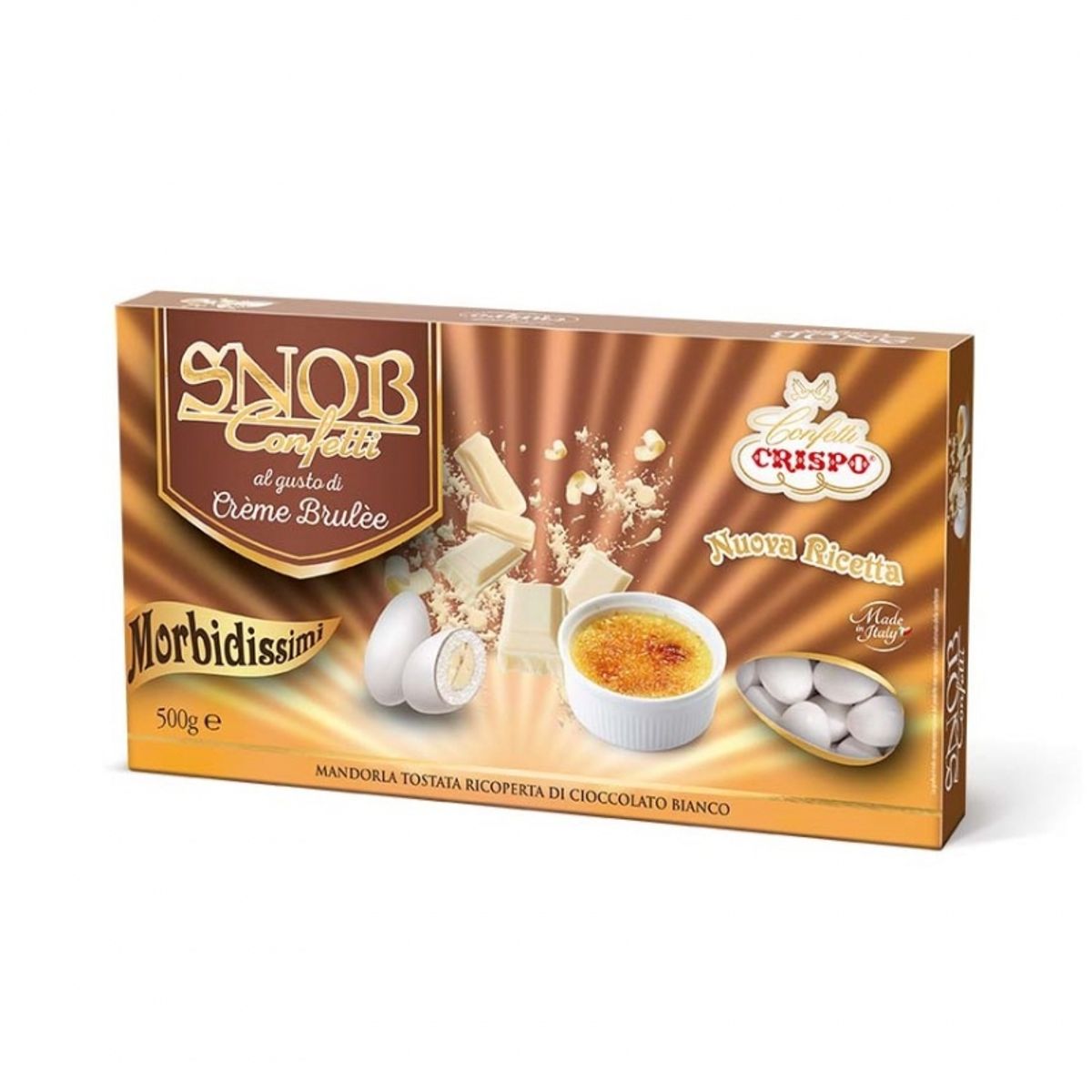 Confetti Crispo Snob Creme Brulee 500 Gr.