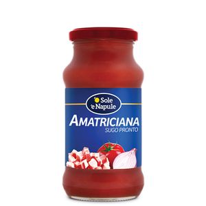 "O sole e Napule" Ready-made amatriciana sauce 350 Gr.