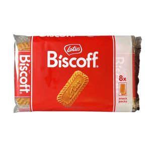 Lotus Biscoff Biscuits Snack Packs 124 g – Portions Individuelles