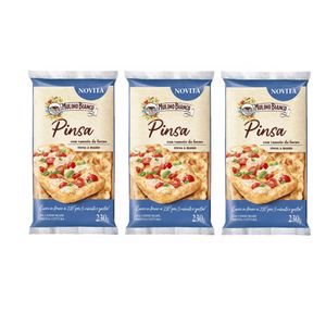Mulino Bianco Pinsa 230 g – Base Précuite au Four Étendue à la Main_0