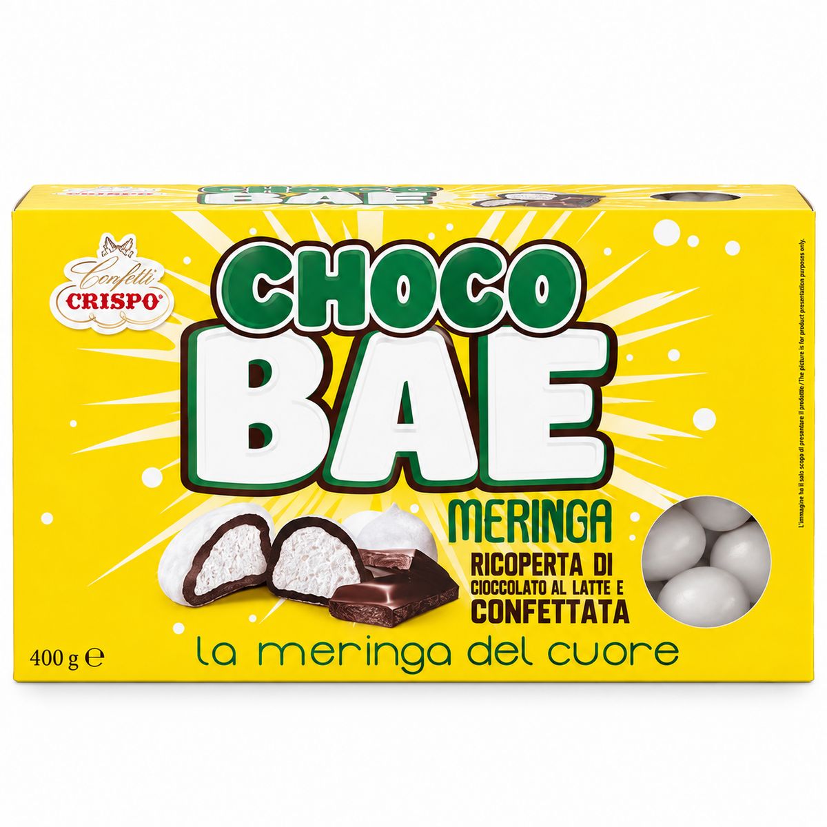 Crispo Choco Bae Baiser 400g