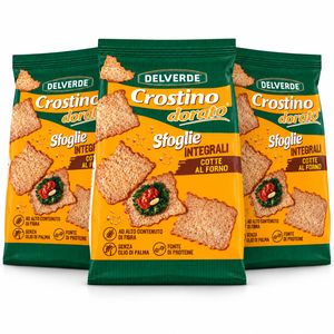 Delverde Crostino Dorato Feuilles Complètes 180 g_0