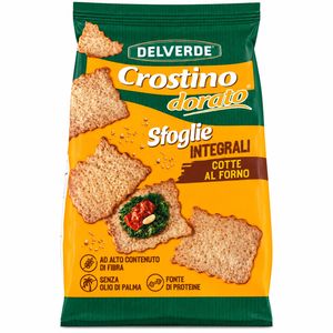 Delverde Crostino Dorato Feuilles Complètes 180 g