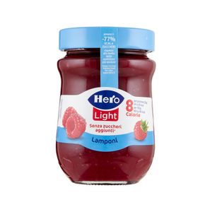 Hero Light Raspberry Jam 280 Gr.