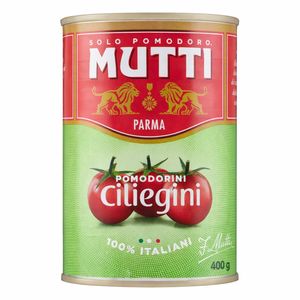Mutti Tomates Cerises 400 g – Tomates Entières Douces et Juteuses 100% Italiennes