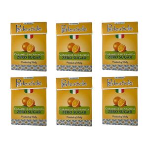 Perle di Sole Sugar-Free Orange Hard Candies 40 Gr._0