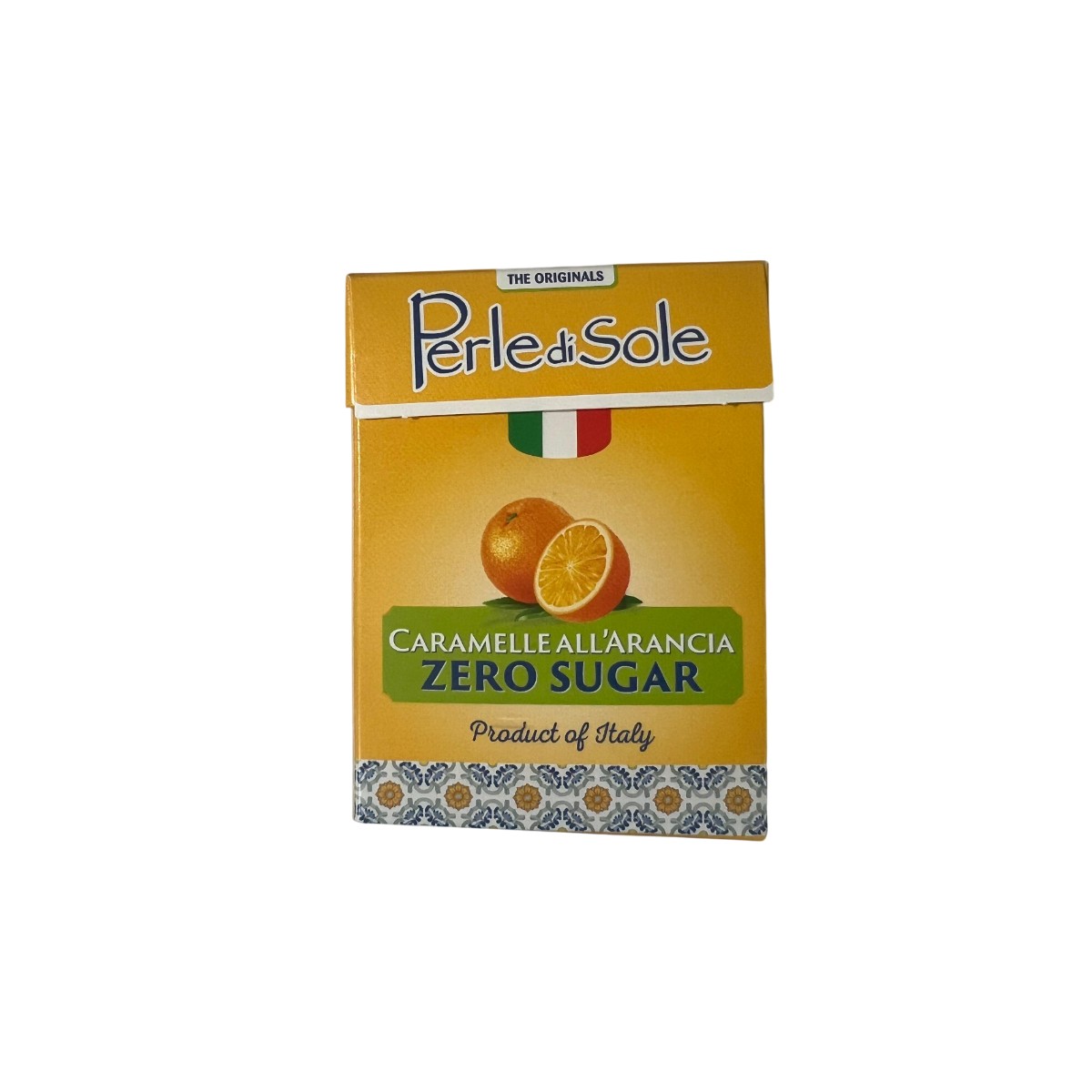 Perle di Sole Sugar-Free Orange Hard Candies 40 Gr.
