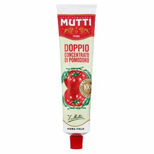 Mutti Double Concentré de Tomates 130 g – Haut Rendement à partir de Tomates Italiennes