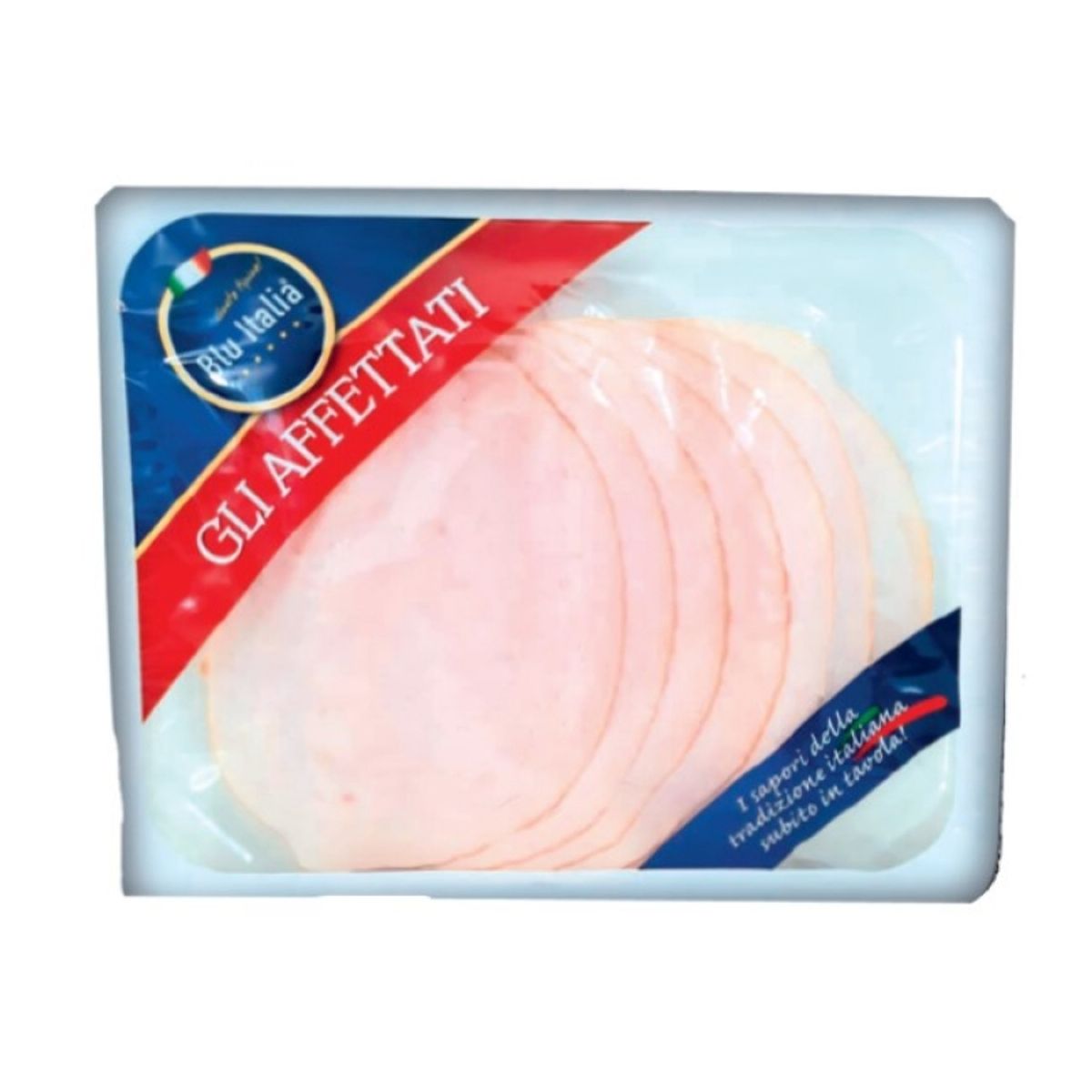 Blu italia Tacchino arrosto nazionale affettato sottovuoto 100 Gr. 