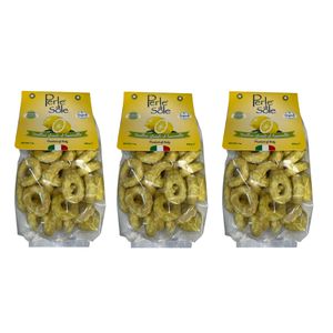 Perle di Sole Tarallini Glaseado Limoncello 200 Gr._0
