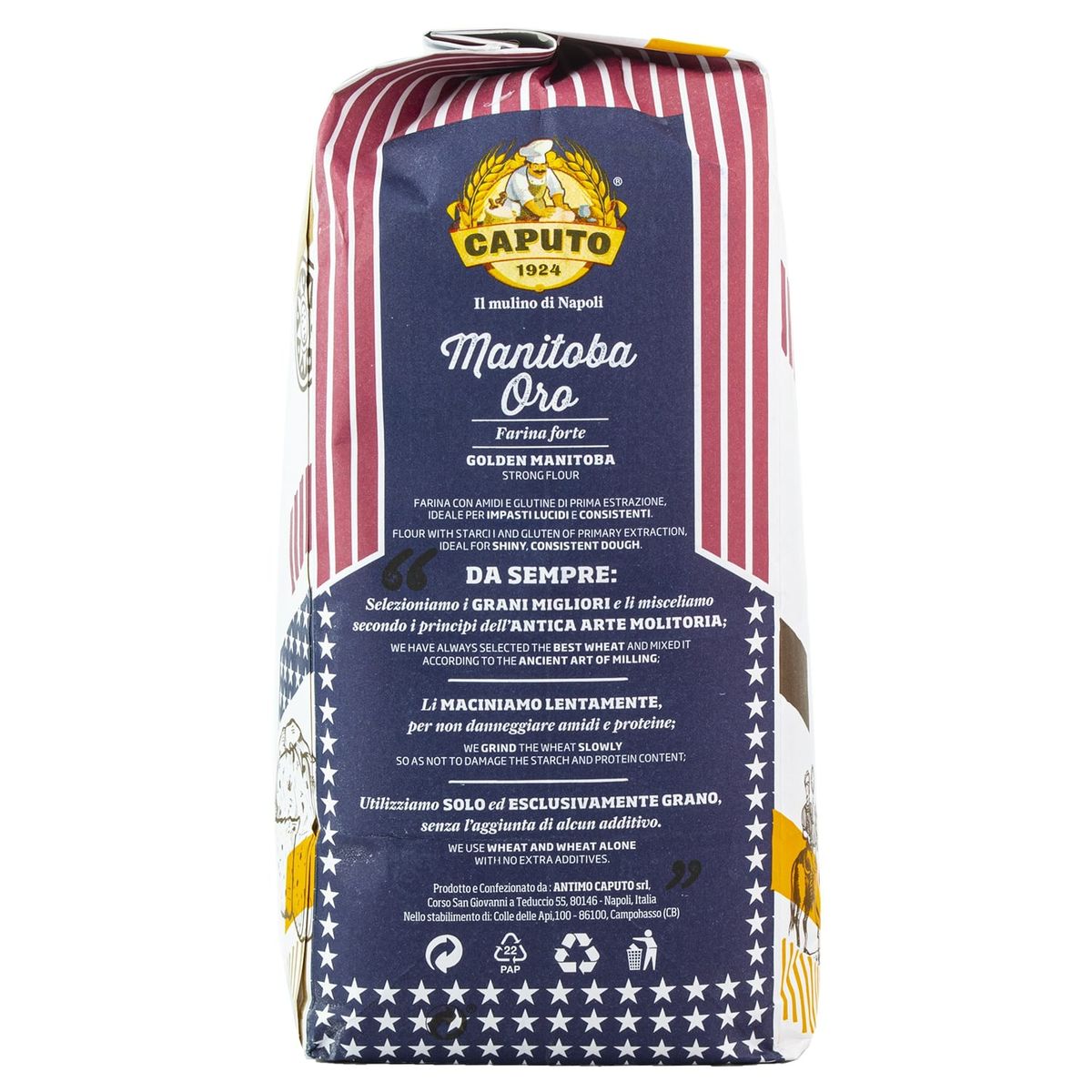 Mulino Caputo Gold Manitoba Mehl 5 kg.