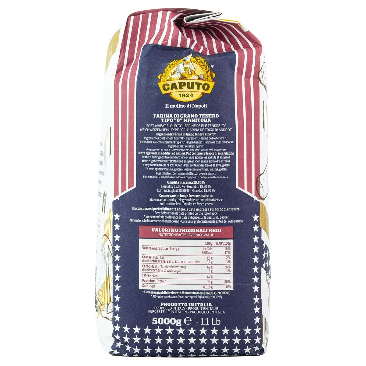 Mulino Caputo Manitoba Goldmehl 5 kg.