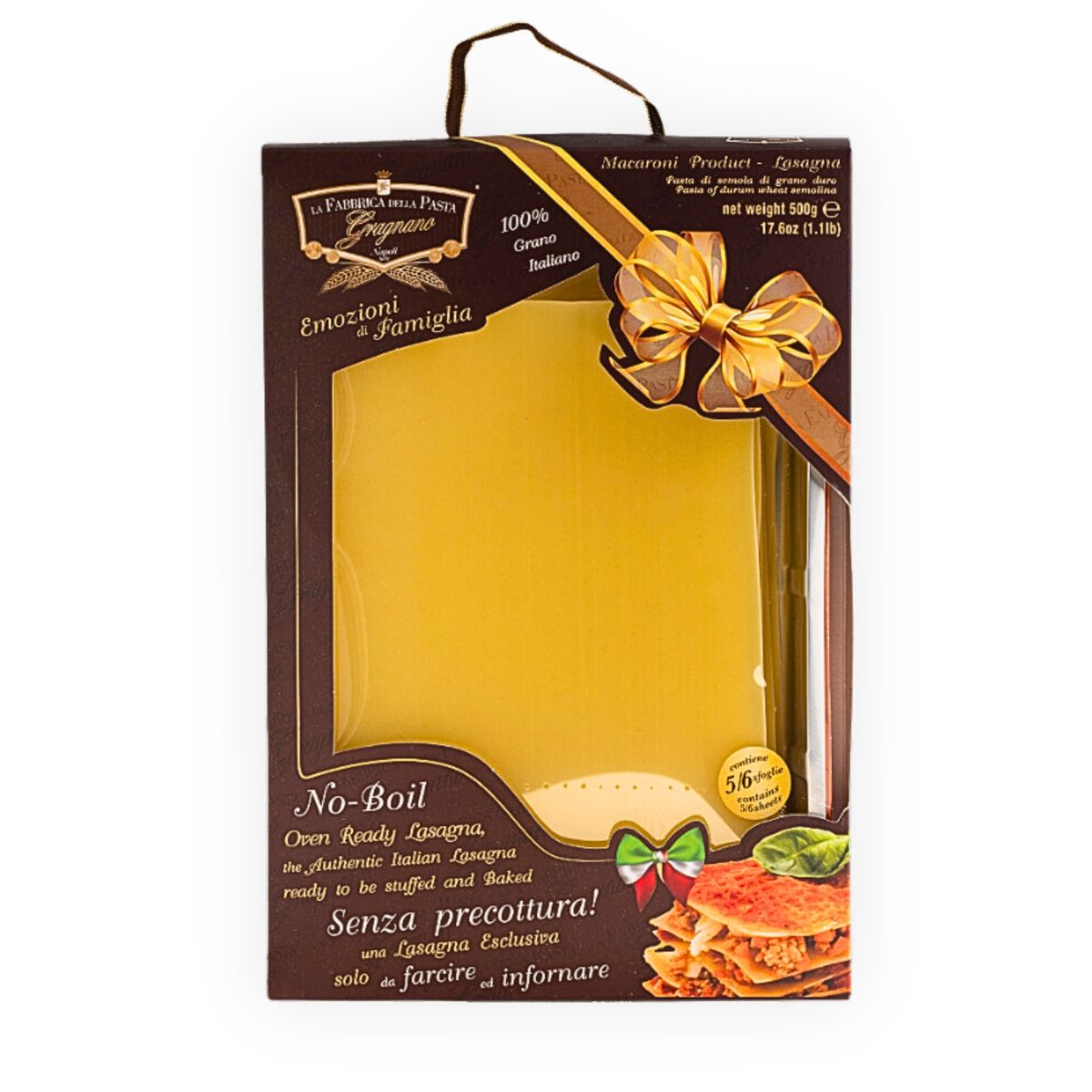 The Gragnano Pasta Factory "Lasagna for Family" 500 Gr.