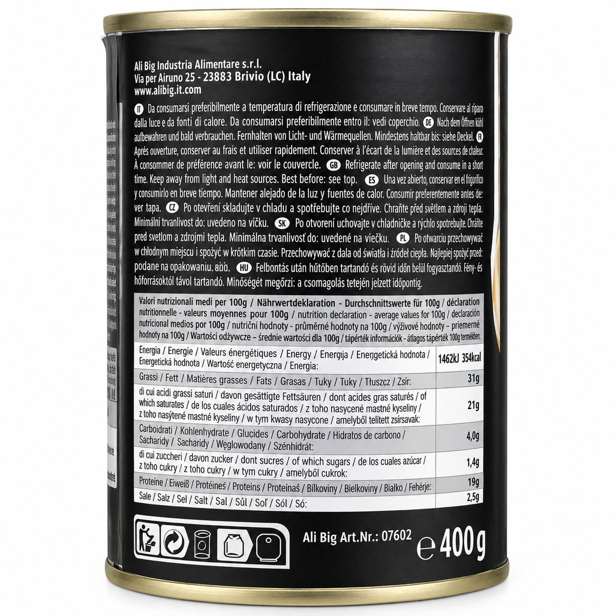 Crema de cuatro quesos TuttoGusto 400 g