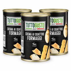 TuttoGusto Crema de Cuatro Quesos 400 g_0