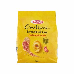 Barilla Emiliane Tortellini allâUovo con Prosciutto Crudo 500 g