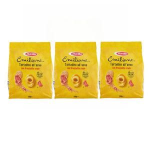 Barilla Emiliane Tortellini all’Uovo con Prosciutto Crudo 500 g_0