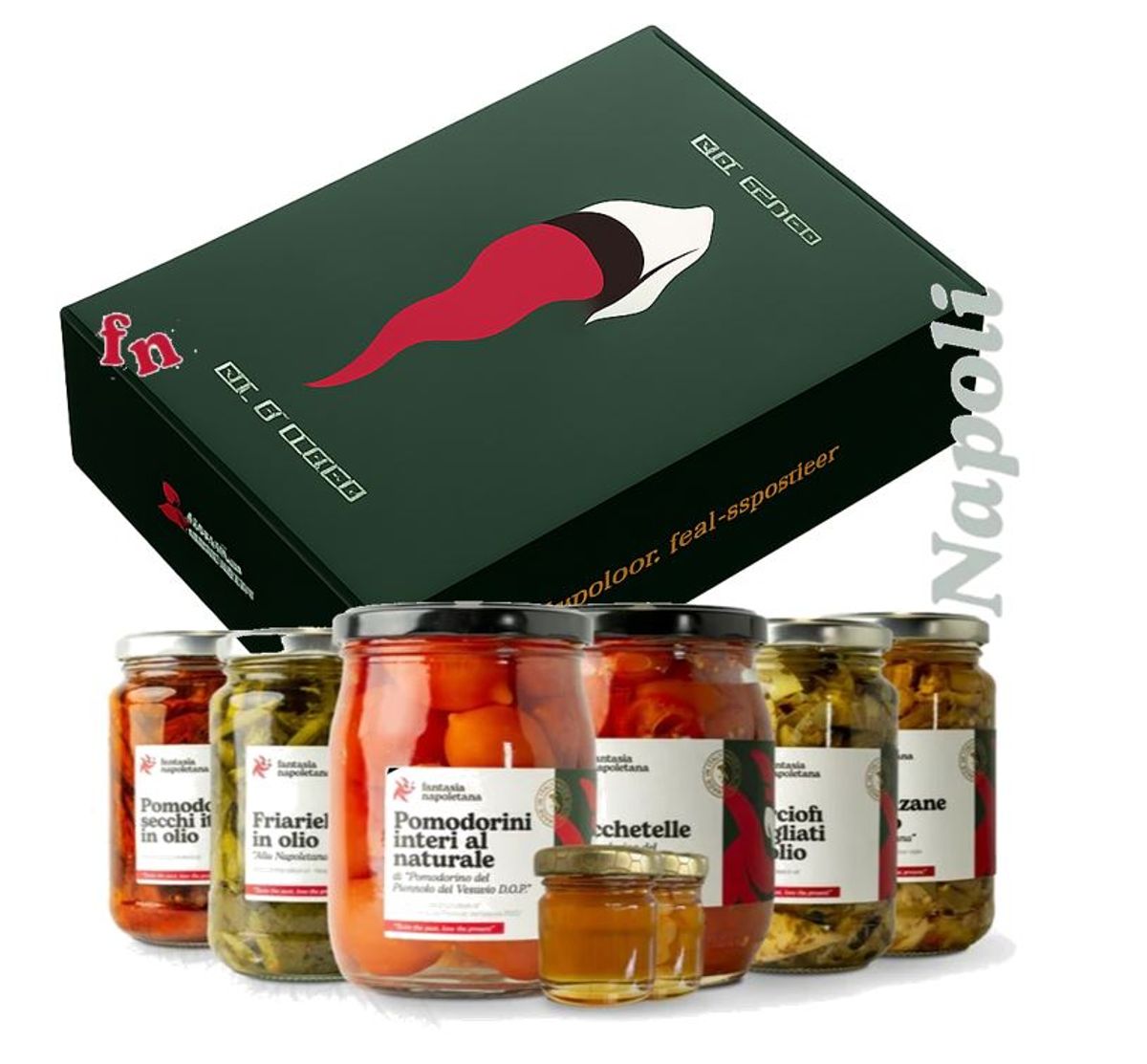 Coffret de Noël Napolitain Fantaisie « Naples »