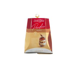 Dal Colle Pandoro Tiramisu 750 g – Soft Italian Pandoro Filled with Delicious Tiramisu Cream_1