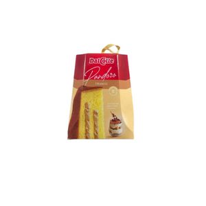 Dal Colle Pandoro Tiramisu 750 g – Soft Italian Pandoro Filled with Delicious Tiramisu Cream