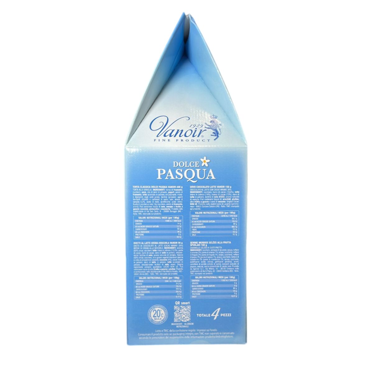 Vanoir Oster-Süßigkeitenpackung, 4 Stück