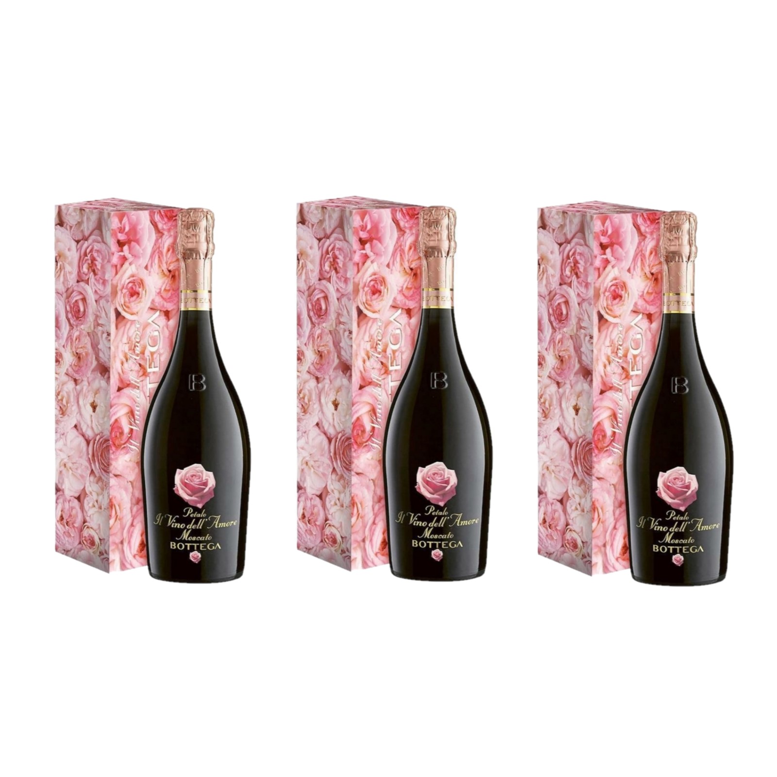 Bottega Petalo Moscato Sweet Sparkling Wine in Case 750 ml