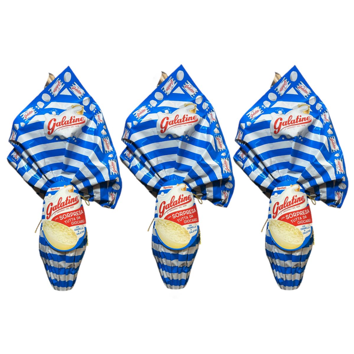 Sperlari Galatine White Chocolate Egg 230g - 3 Pieces