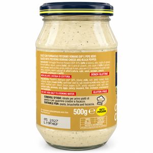 Biffi Crema Cacio e Pepe con Pecorino Romano DOP 500 g_1