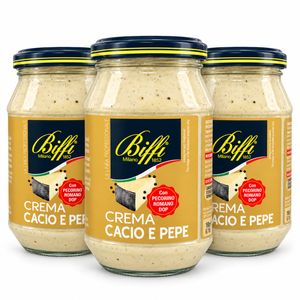 Biffi Crema Cacio e Pepe con Pecorino Romano DOP 500 g_0