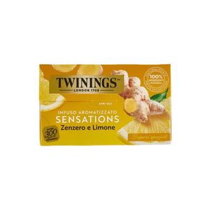 Infusión Twinings Jengibre y Limón Sensaciones 20 Filtros 30 Gr.